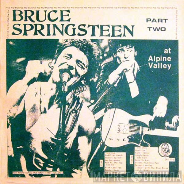 Bruce Springsteen  - At Alpine Valley - Part Two