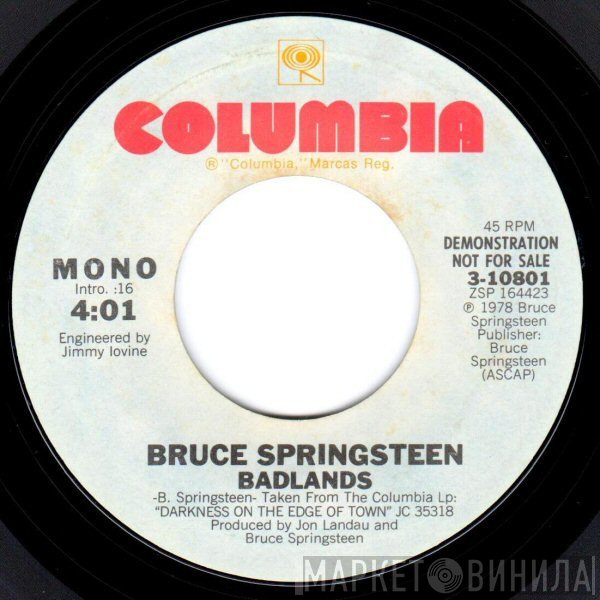 Bruce Springsteen  - Badlands
