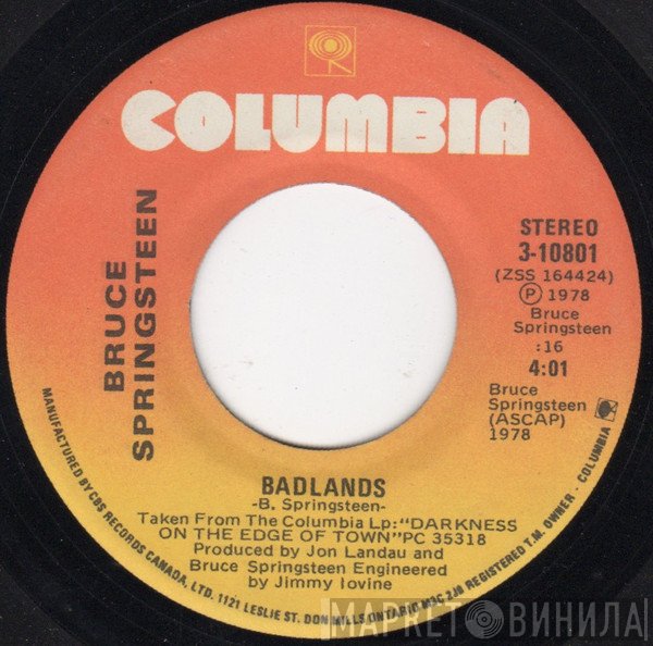 Bruce Springsteen  - Badlands