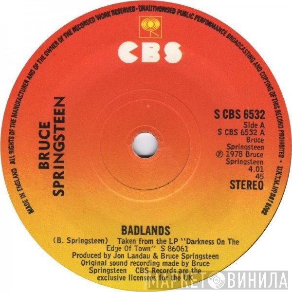 Bruce Springsteen  - Badlands