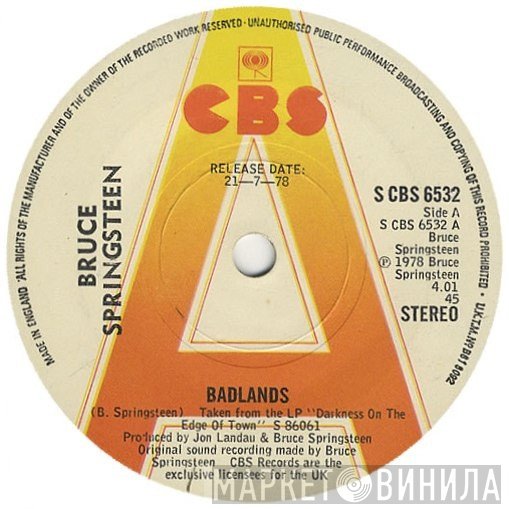 Bruce Springsteen  - Badlands