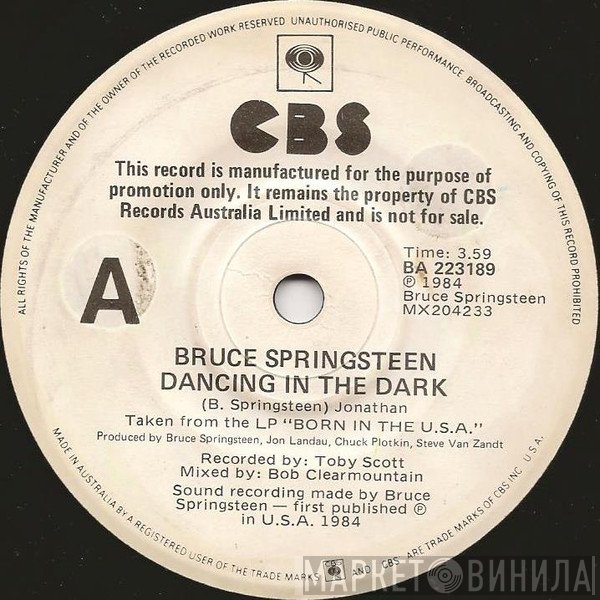 Bruce Springsteen  - Dancing In The Dark