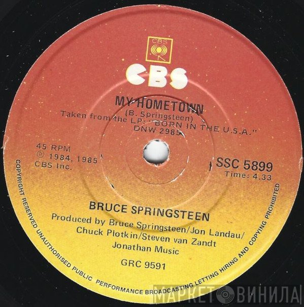 Bruce Springsteen - My Hometown