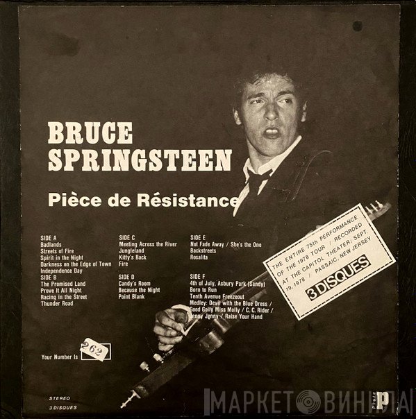 Bruce Springsteen  - Pièce De Résistance