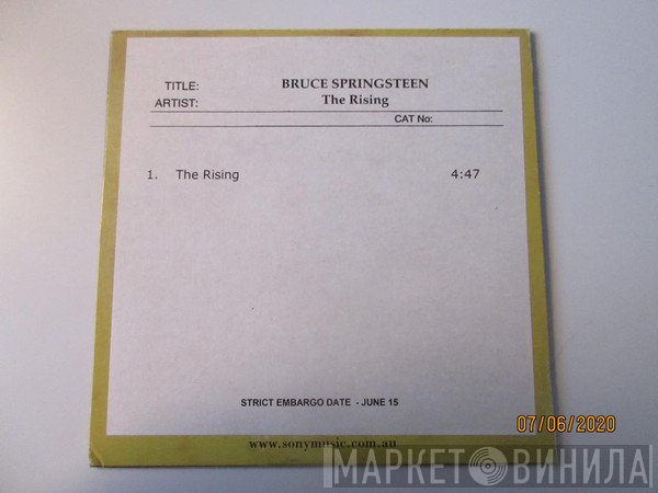 Bruce Springsteen  - The Rising
