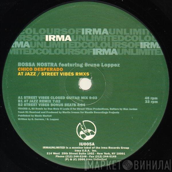 Bruna Loppez, Bossa Nostra - Chico Desperado (At Jazz / Street Vibes Rmxs)