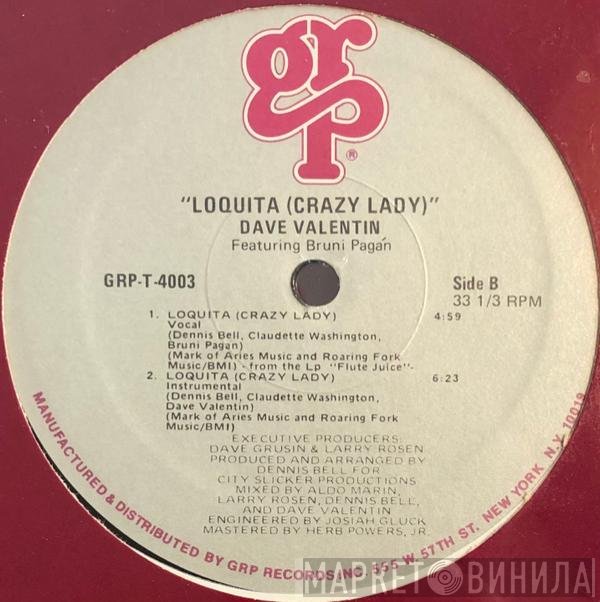 Bruni Pagan, Dave Valentin - Loquita (Crazy Lady)