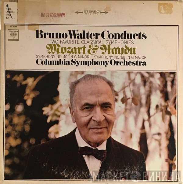 Bruno Walter, Wolfgang Amadeus Mozart, Joseph Haydn, Columbia Symphony Orchestra  - Two Favorite Classical Symphonies