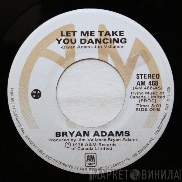 Bryan Adams  - Let Me Take You Dancing