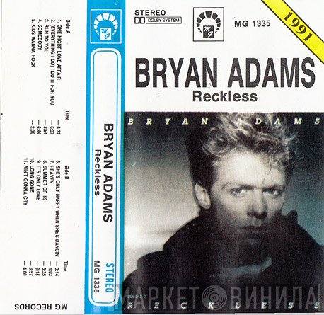 Bryan Adams  - Reckless