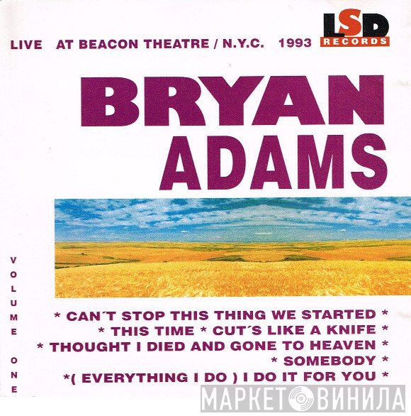 Bryan Adams  - Vol. 1