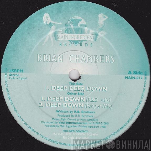 Bryan Chambers  - Deep, Deep, Down