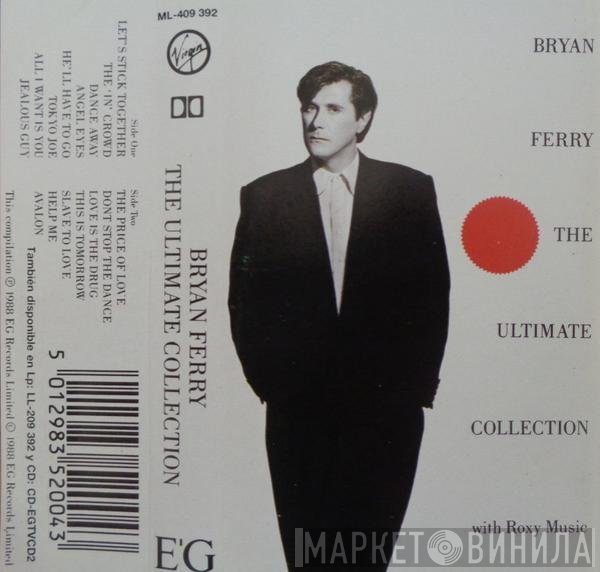 Bryan Ferry And Roxy Music  - Bryan Ferry - The Ultimate Collection With Roxy Music