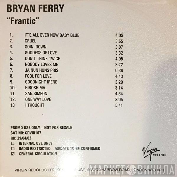 Bryan Ferry  - Frantic