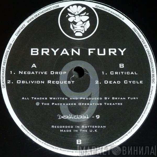 Bryan Fury  - Negative Drop