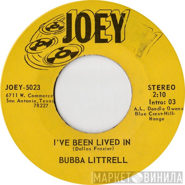 Bubba Littrell - I've Been Lived In