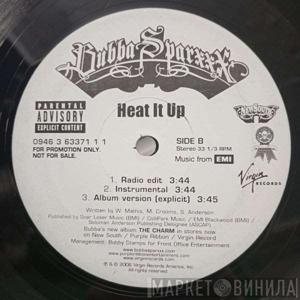 Bubba Sparxxx - Heat It Up