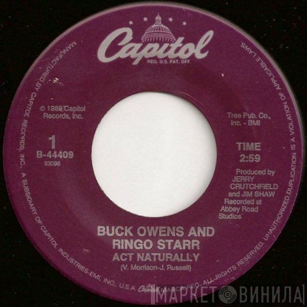 Buck Owens And Ringo Starr  - Act Naturally