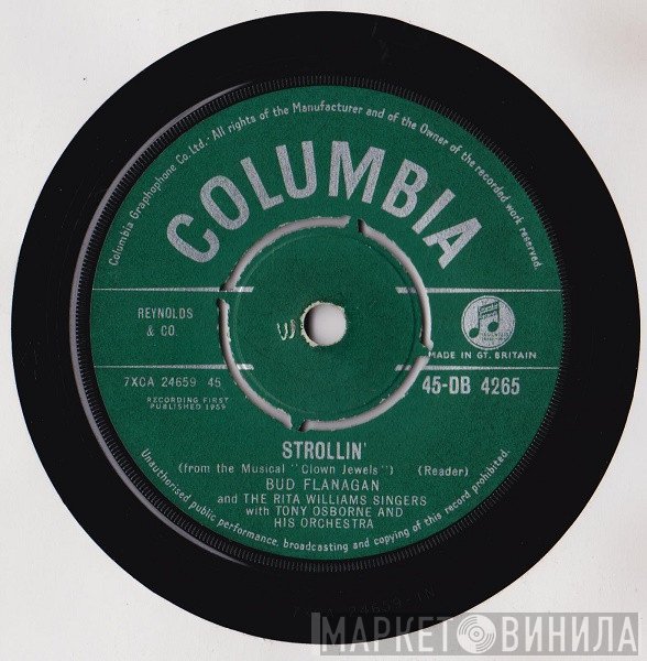 Bud Flanagan, Tony Osborne And His Orchestra, The Rita Williams Singers - Strollin' / Home Is Where Your Heart Is