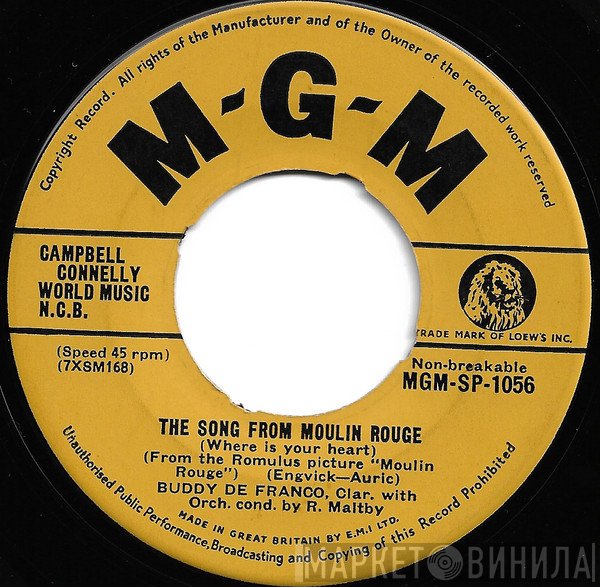 Buddy DeFranco - The Song From Moulin Rouge