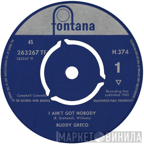Buddy Greco - I Ain't Got Nobody