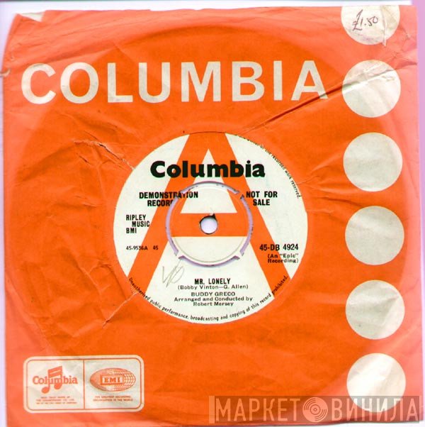 Buddy Greco - Mr. Lonely / Sentimental Fool