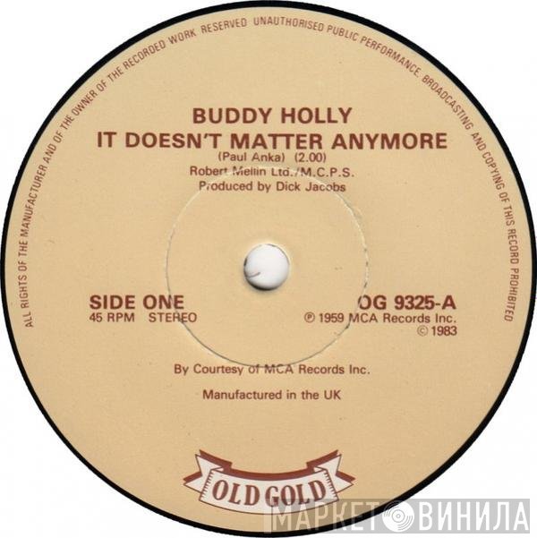 Buddy Holly - It Doesn't Matter Anymore