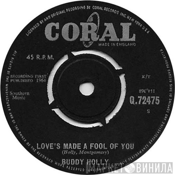 Buddy Holly - Love's Made A Fool Of You