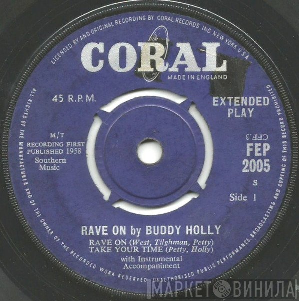 Buddy Holly  - Rave On