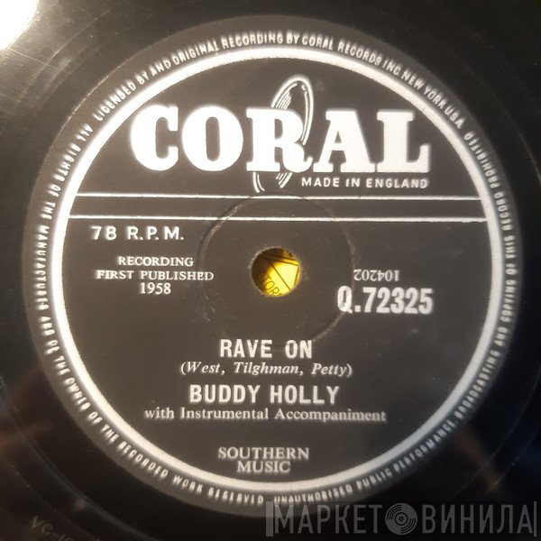 Buddy Holly - Rave On