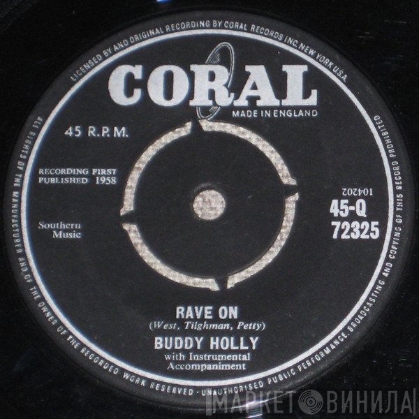 Buddy Holly  - Rave On