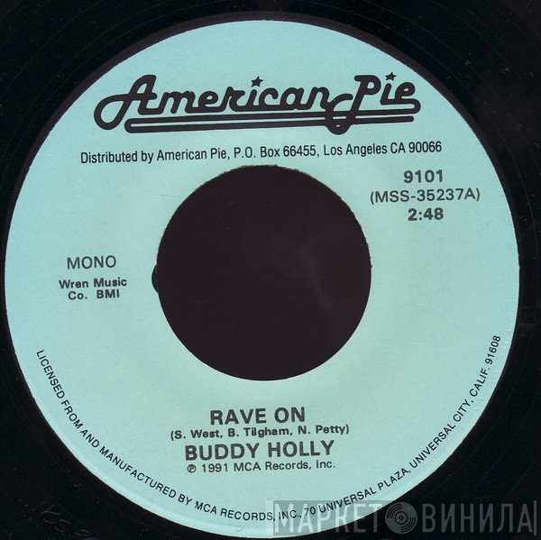 Buddy Holly  - Rave On