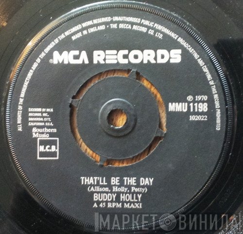 Buddy Holly - That'll Be The Day / Well ... All Right / Everyday