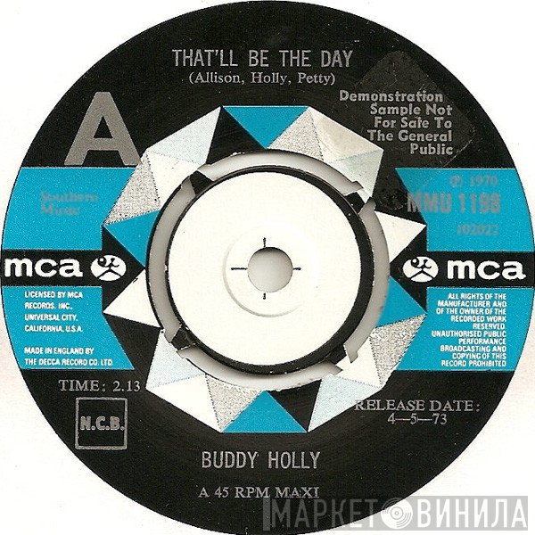 Buddy Holly - That'll Be The Day / Well ... All Right / Everyday
