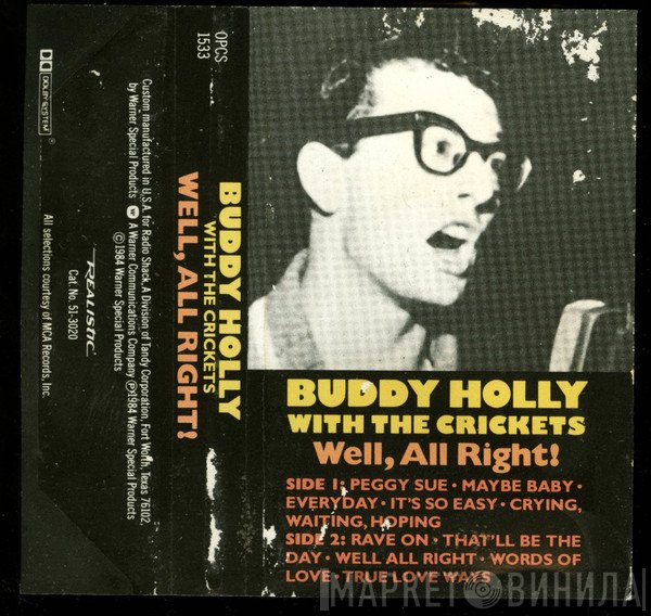 Buddy Holly With The Crickets   - Well, All Right!
