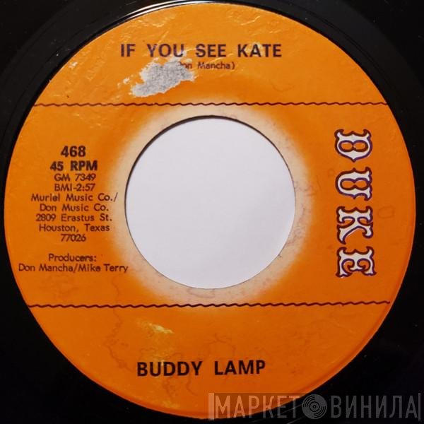Buddy Lamp - If You See Kate