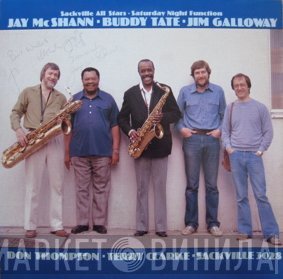 Buddy Tate, Jay McShann, Terry Clarke, Don Thompson , Jim Galloway, Sackville All Stars - Saturday Night Function