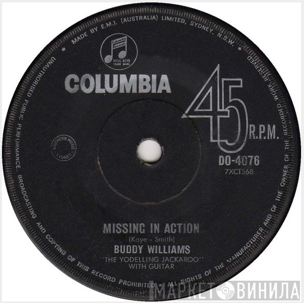 Buddy Williams   - Missing In Action