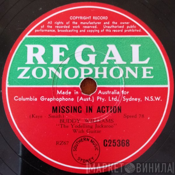 Buddy Williams   - Missing In Action