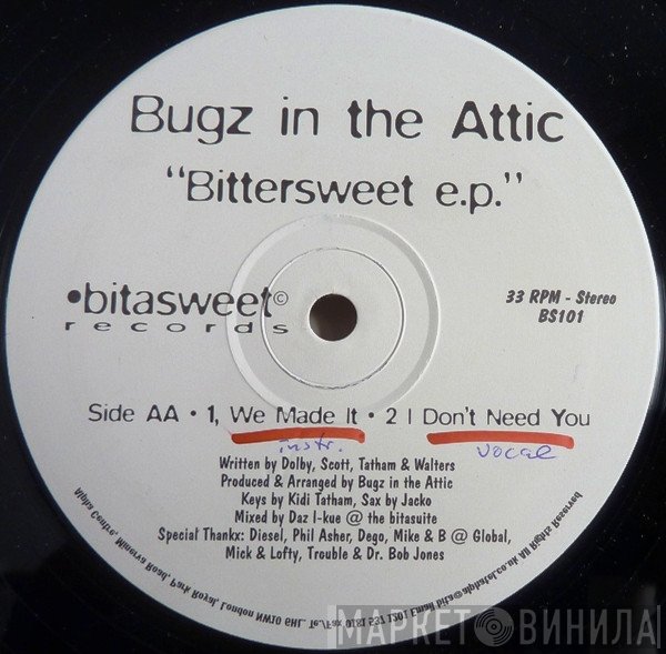 Bugz In The Attic  - Bittersweet E.P.