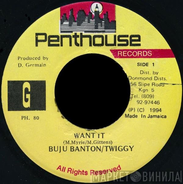 Buju Banton / Twiggy  - Want It