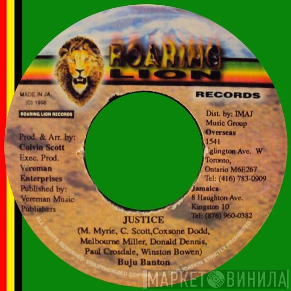 Buju Banton  - Justice