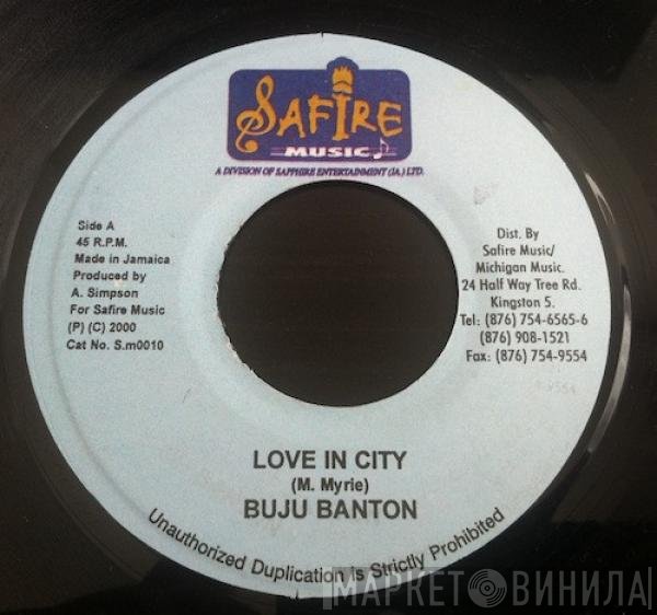 Buju Banton  - Love In City