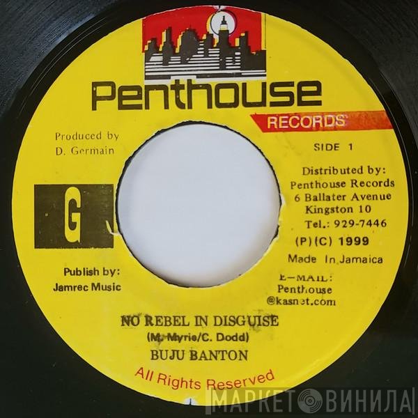 Buju Banton  - No Rebel In Disguise