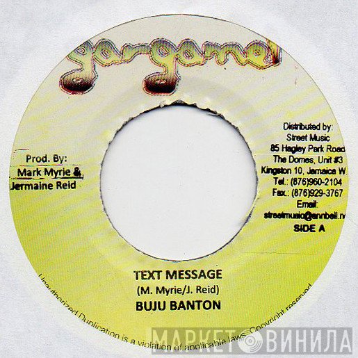Buju Banton  - Text Message