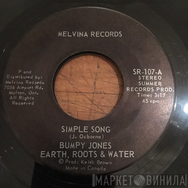 Bumpy Jones, Earth, Roots & Water  - Simple Song