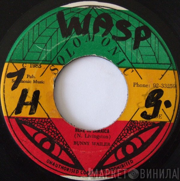 Bunny Wailer - Here In Jamaica