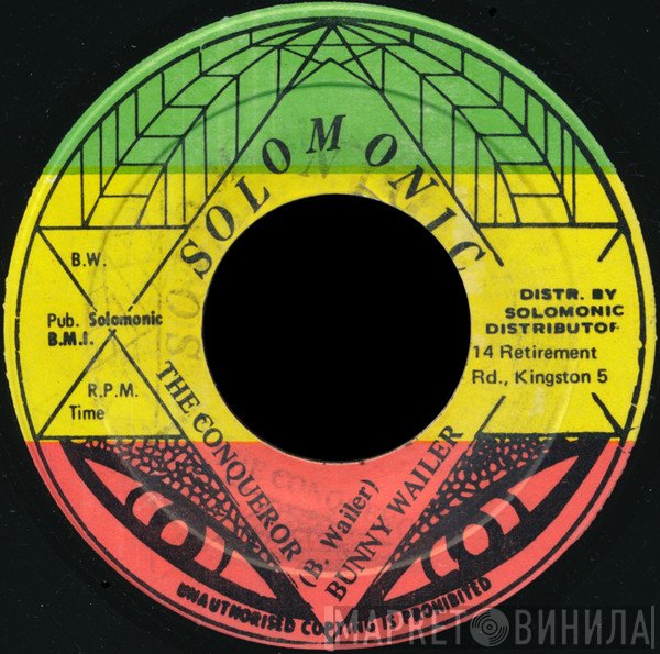Bunny Wailer  - The Conqueror