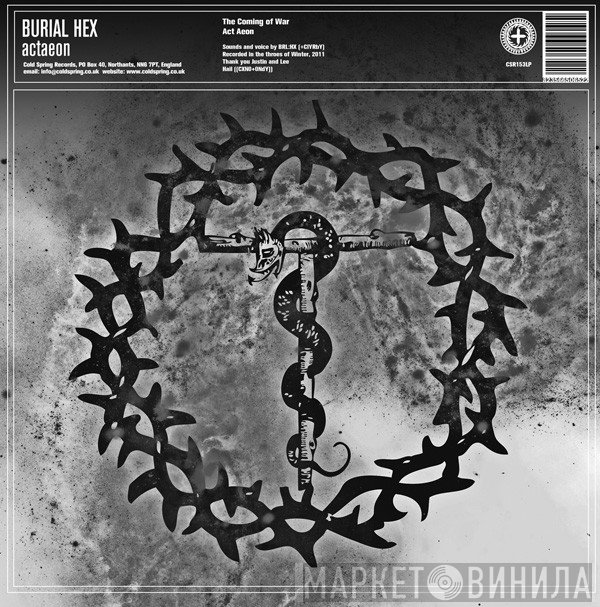 Burial Hex, Iron Fist Of The Sun - Grown Under English Ice / Actaeon