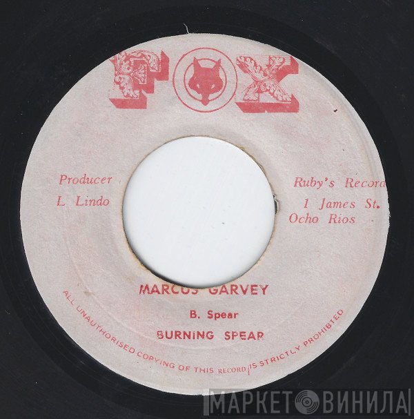 Burning Spear - Marcus Garvey
